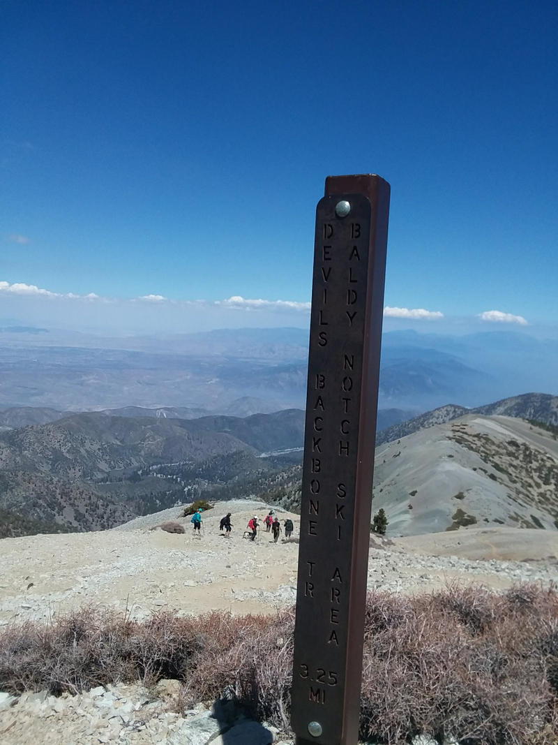 Devils Backbone trail was a grueling 4 miles of steady climbing. I went through the majority of my 3L of water during that section for sure.